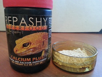 Fill Powder Reservoir With Calcium Powder